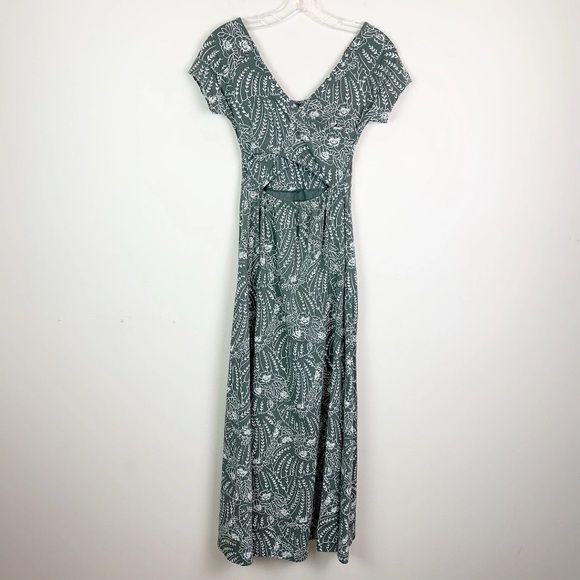 Pact Fit & Flare Crossback Maxi Dress - Picture 9 of 15